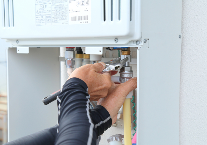 ガス器具の修理イメージ